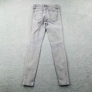 MCGUIRE Size 25 Skinny Mid‎ Rise Light Gray Wash Jeans